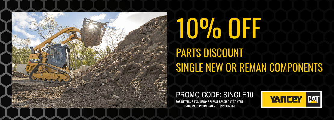 10% Off Parts Discount on Single New or Reman Components