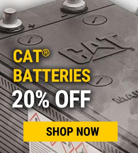 20% Off Cat Batteries at Parts.cat.com