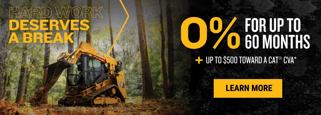 0% for 60 Months Promotion with Compact Track Loader