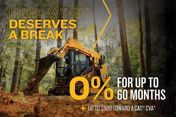 0% for 60 Months Promotion with Compact Track Loader 